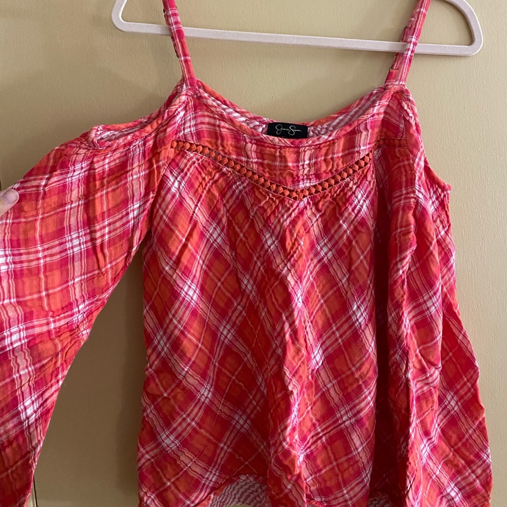 Jessica Simpson Cold Shoulder Top